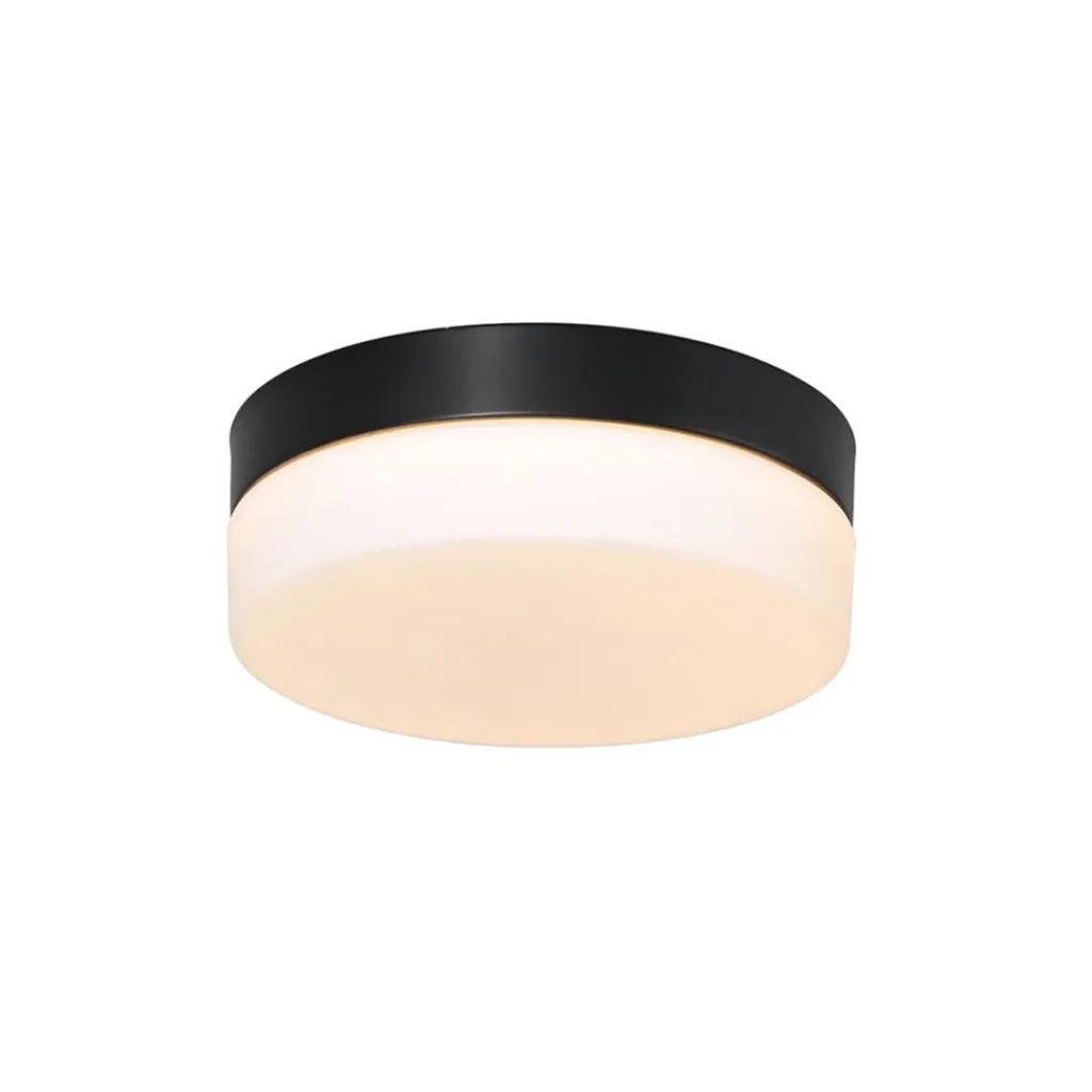 Straluma Plafondlamp Ikaro zwart 18cm 3-step dim> Plafondlampen|Plafonnières