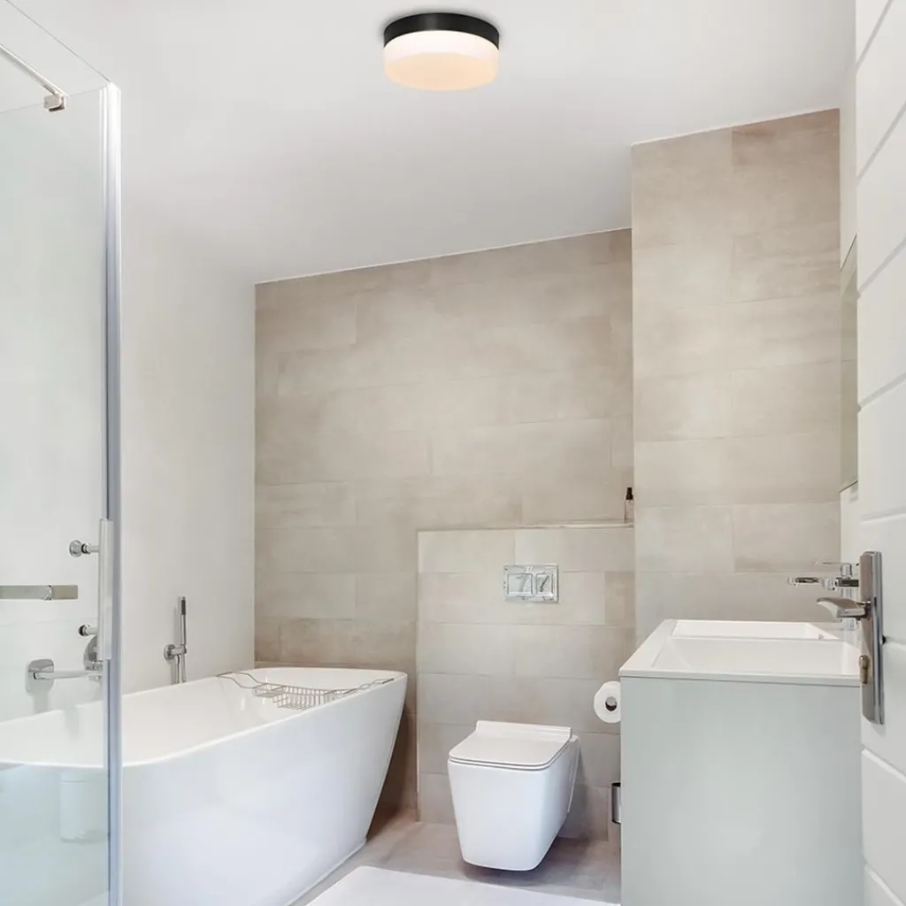 Straluma Plafondlamp Ikaro zwart 24cm 3-step dim> Plafondlampen|Plafonnières