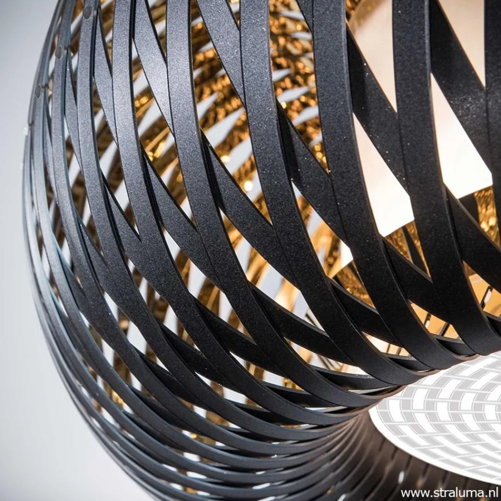 Straluma Plafondlamp Kalatos zwart/goud> Plafonnières|Slaapkamerlampen