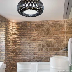 Straluma Plafondlamp Kalatos zwart/goud><noscript><img width=