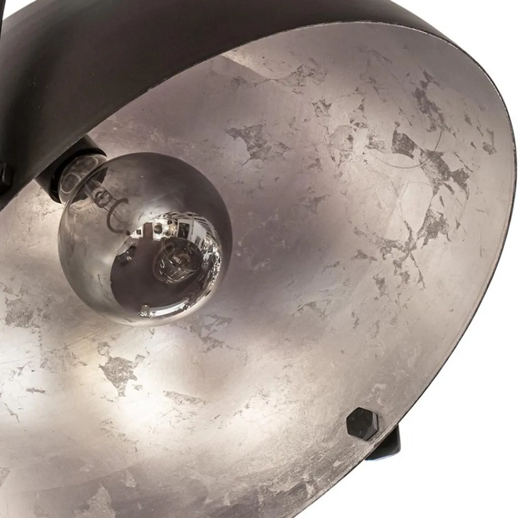 Straluma Plafondlamp Larino gunmetal/silverleaf 40 cm> Plafondlampen|Design Verlichting