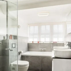 Straluma Plafondlamp Lois 40 wit 3-switch dim><noscript><img width=