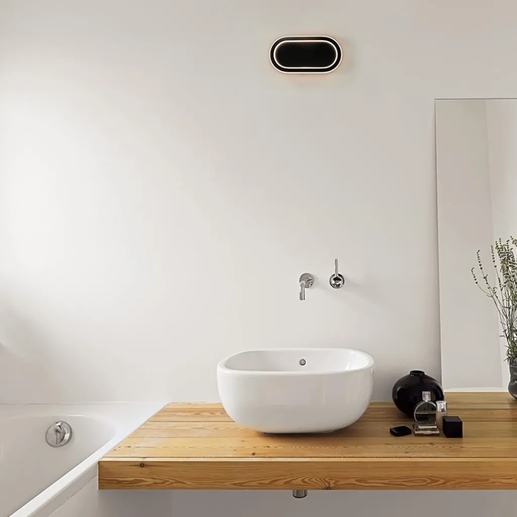 Straluma Plafondlamp Lois 30 zwart 3-switch dim.> Plafondlampen|Wandlampen