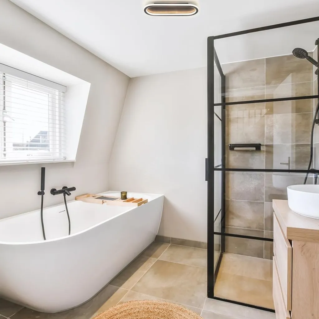 Straluma Plafondlamp Lois 40 zwart 3-switch dim> Plafondlampen|Wandlampen