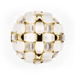 Straluma Plafondlamp Mida 50cm gold> Plafonnières|Slaapkamerlampen