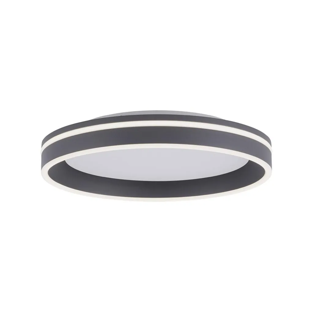 Straluma Plafondlamp Q-Vito 40 zwart smart+remote> Plafondlampen|Smart lampen