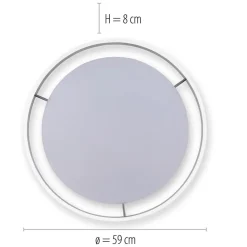 Straluma Plafondlamp Q-Vito 59 zwart smart+remote><noscript><img width=