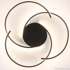 Straluma Plafondlamp Reverso zwart 3-switchdim><noscript><img width=