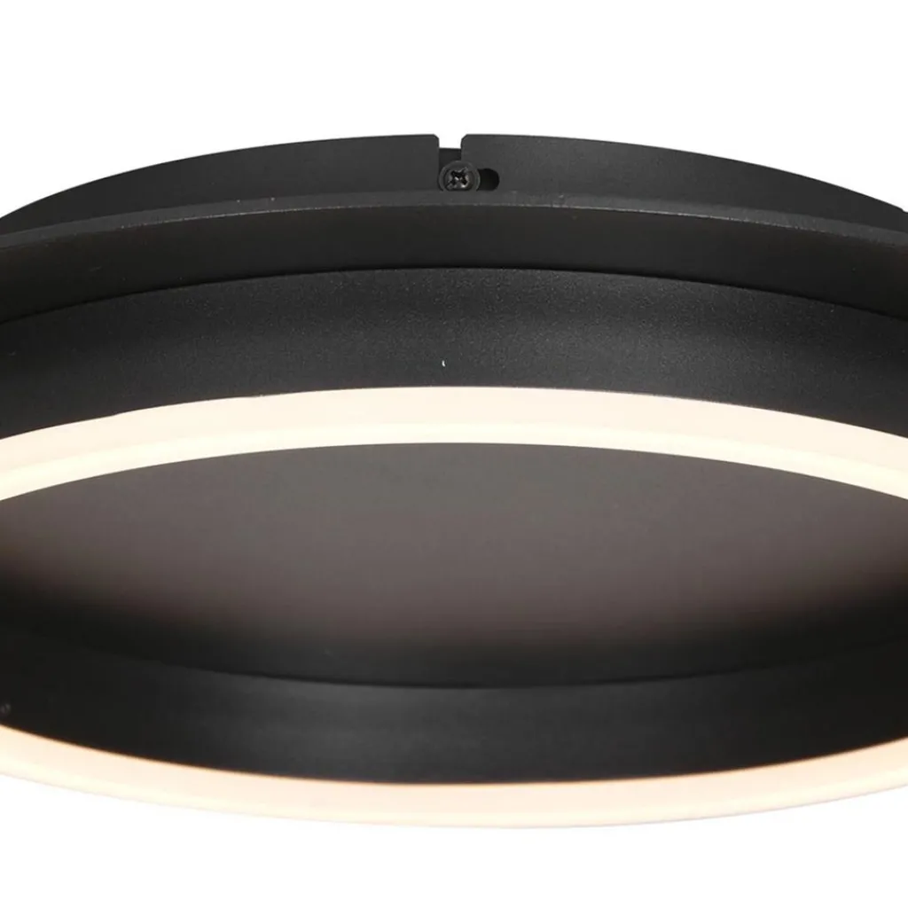 Straluma Plafondlamp Ringlux zwart> Plafondlampen|Plafonnières