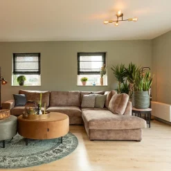 Straluma Plafondlamp Sticks 4L zwart/goud></noscript> Woonkamerlampen|Slaapkamerlampen