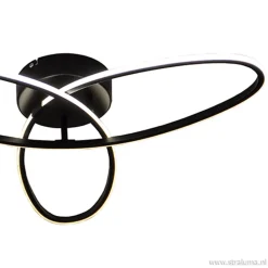 Straluma Plafondlamp 3-v eclips zwart 3-st.dimb.></noscript> Plafondlampen|Plafonnières