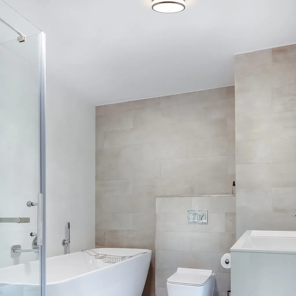 Straluma Plafondlamp zwart opaal glas 3-step dim> Plafondlampen|Plafonnières