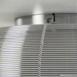 Straluma Plafondlamp-plafonnière glas en chroom><noscript><img width=