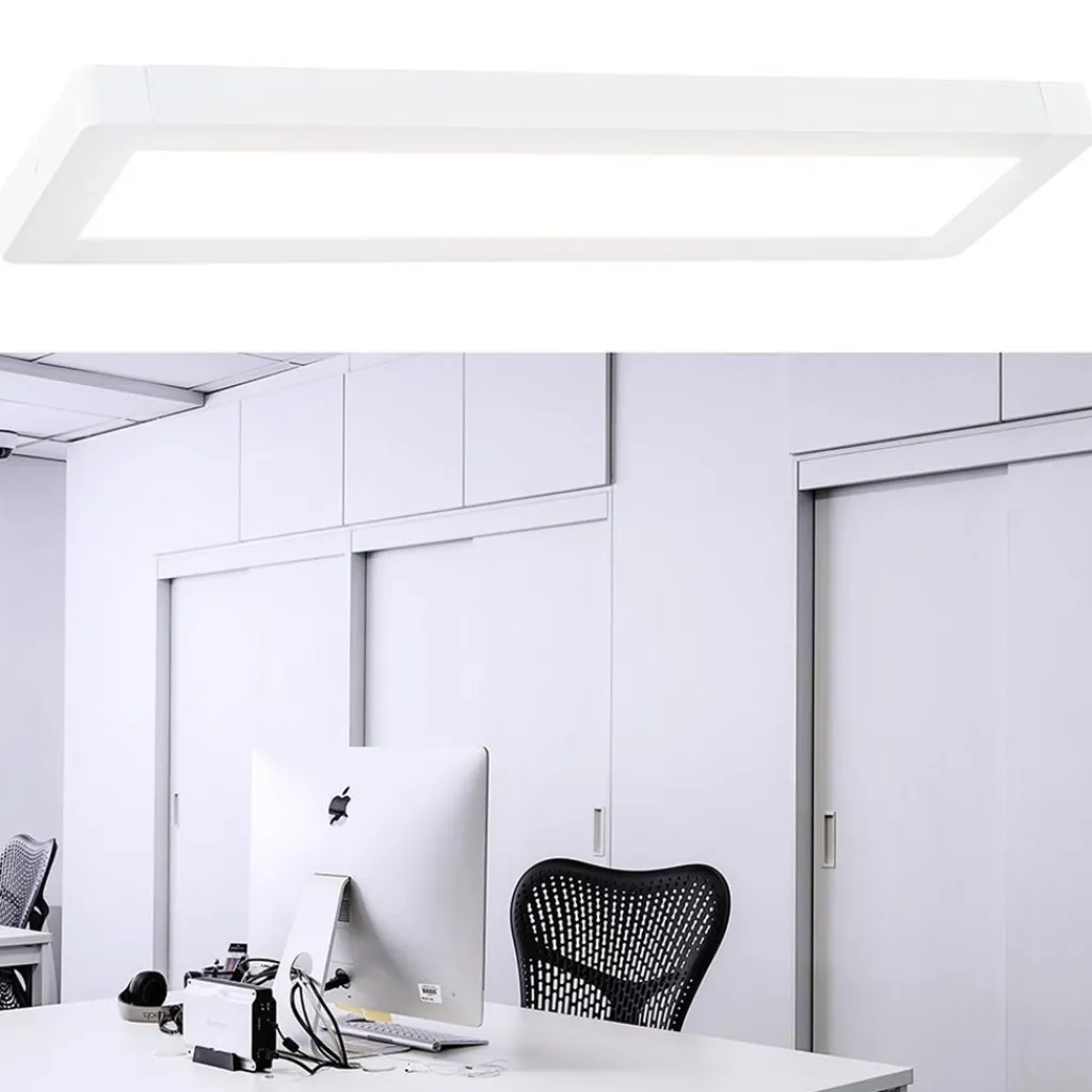 Straluma Plafondpanel wit 55x16cm 2250lm 3000k> Plafondlampen|Wandlampen