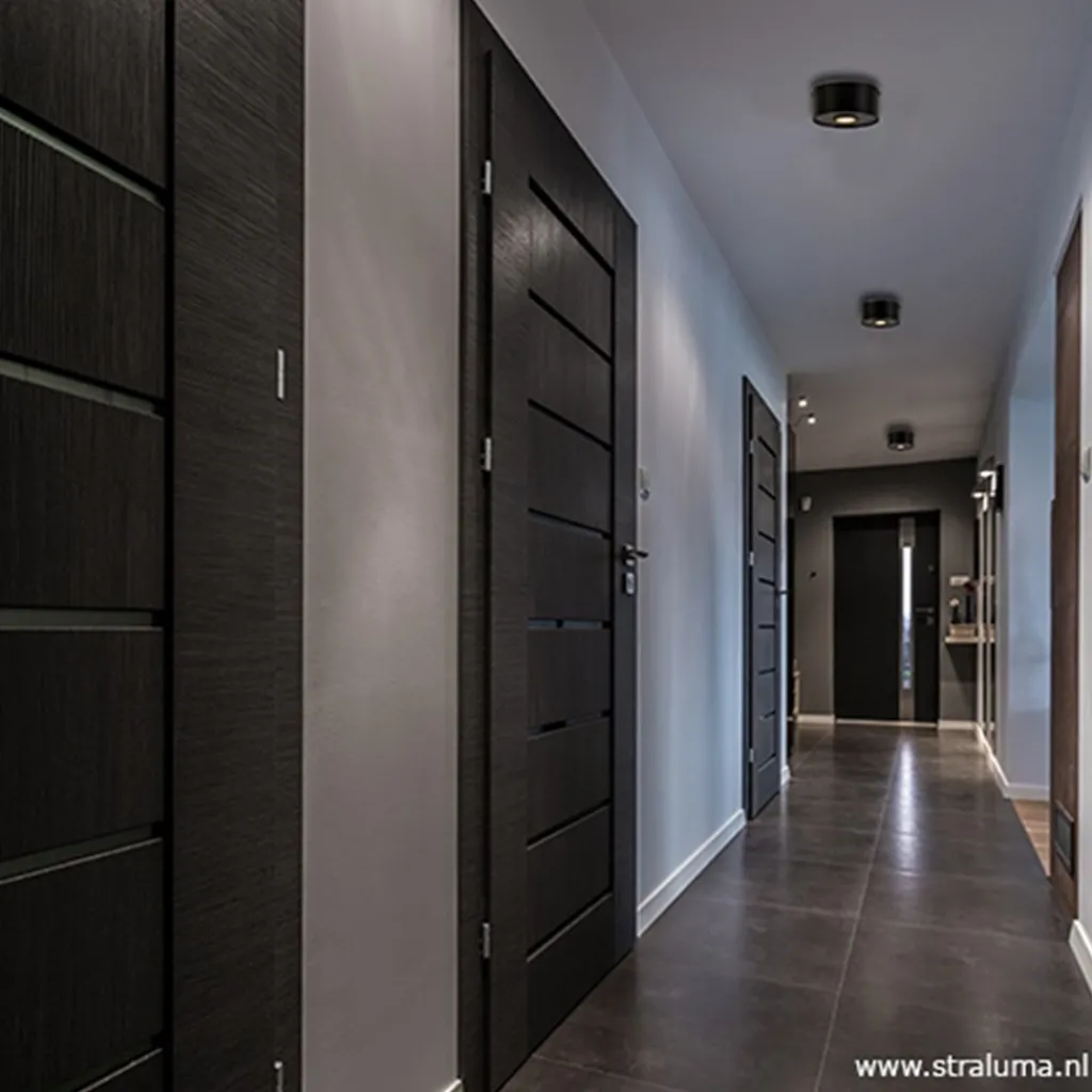 Straluma Plafondspot cilinder plat gu10> Opbouwspots|Plafonnières