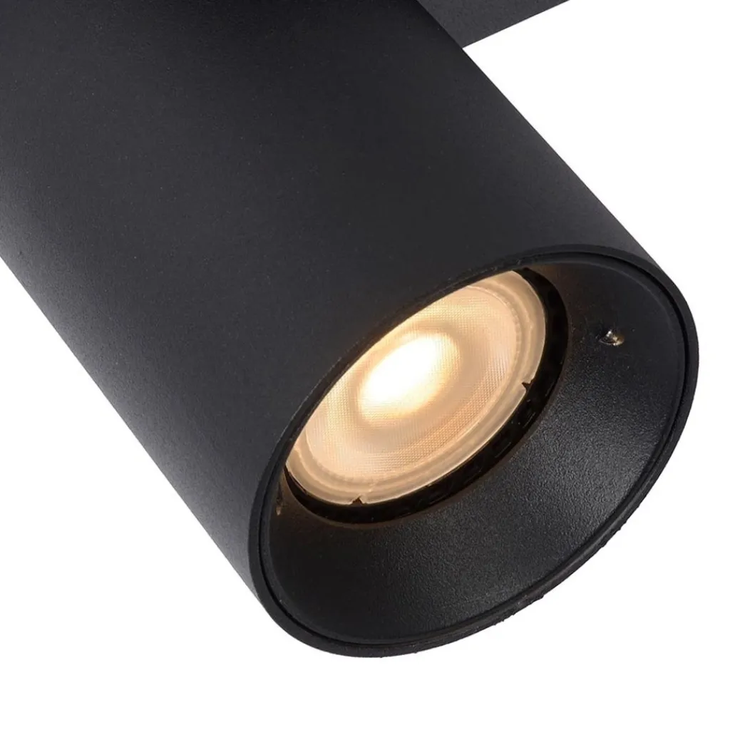 Straluma Plafondspot enkel tube zwart dim-to-warm> Plafondlampen|Opbouwspots