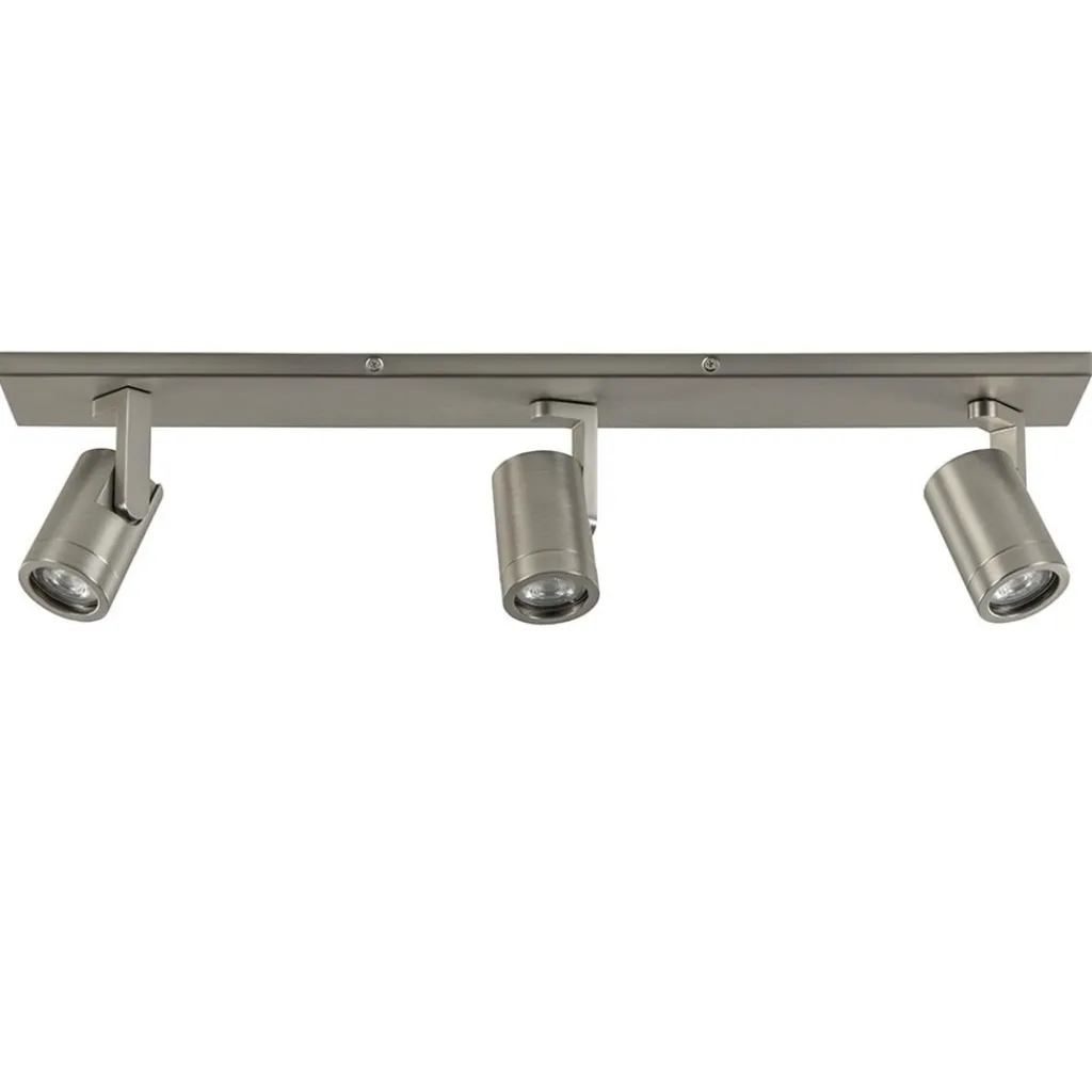 Straluma Plafondspot Halo 3L balk rvs gu10> Opbouwspots|Keukenverlichting