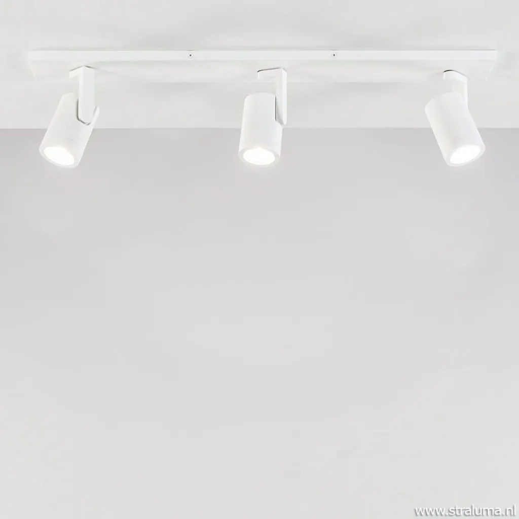Straluma Plafondspot Halo 3L balk wit> Opbouwspots|Keukenverlichting