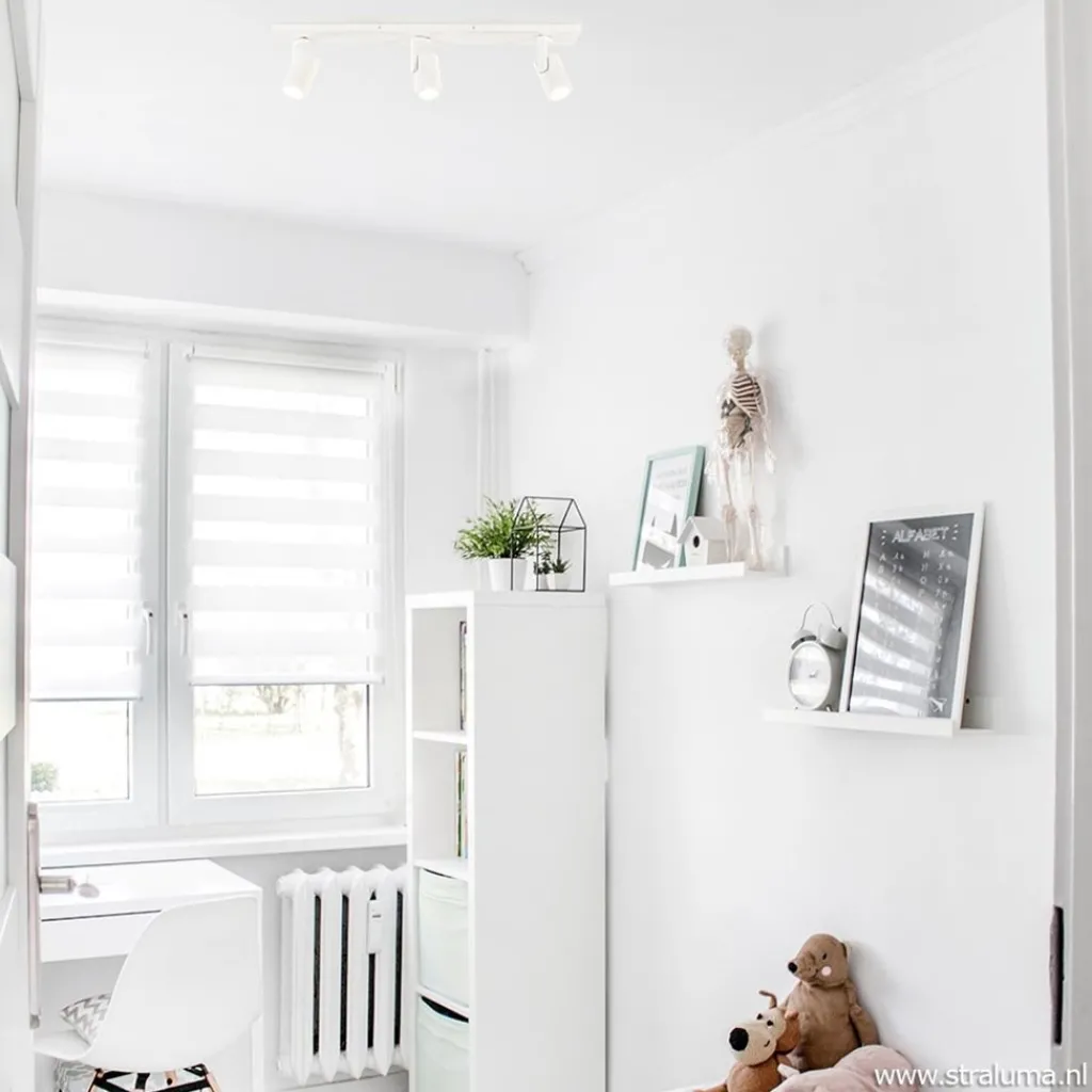 Straluma Plafondspot Halo 3L balk wit> Opbouwspots|Keukenverlichting