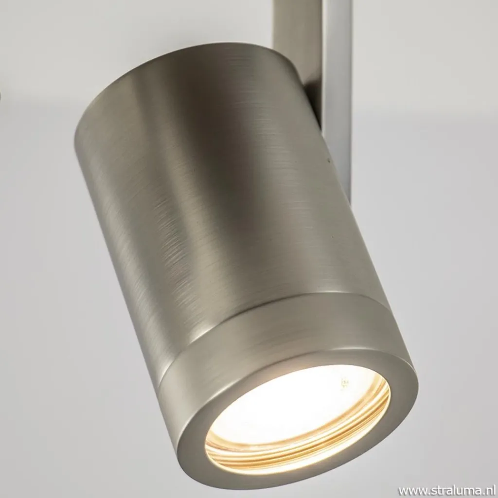 Straluma Plafondspot Halo 2L rond rvs> Opbouwspots|Keukenverlichting