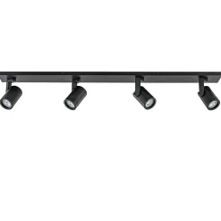 Straluma Plafondspot Halo Spot 4L balk zwart> Opbouwspots|Woonkamerlampen