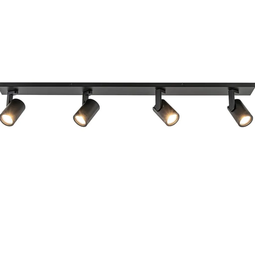 Straluma Plafondspot Halo Spot 4L balk zwart> Opbouwspots|Woonkamerlampen