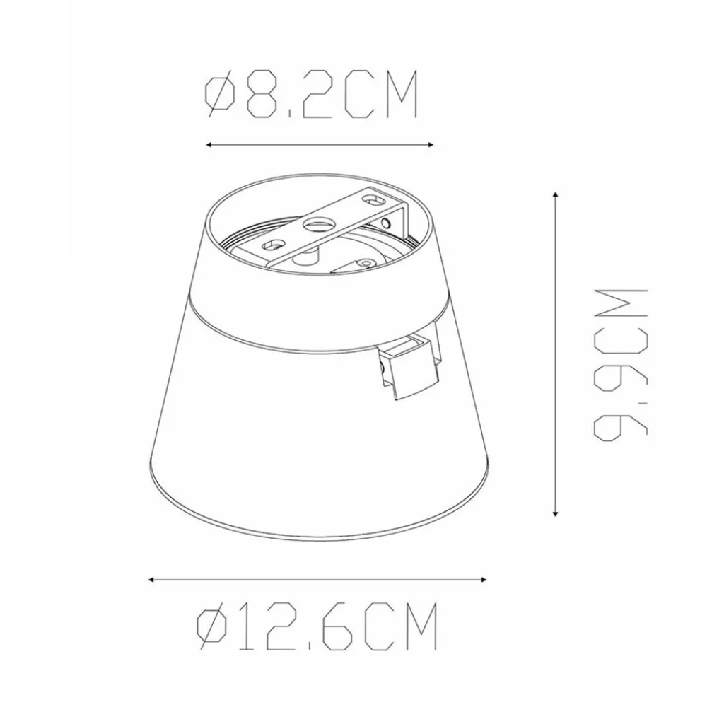 Straluma Plafondspot 1l zwart gu10-111> Plafondlampen|Opbouwspots