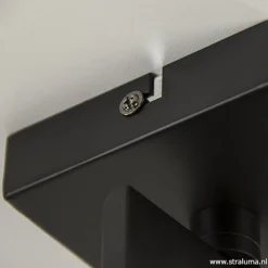 Straluma Plafondspot 1L zwart incl.gu10></noscript> Plafondlampen|Opbouwspots