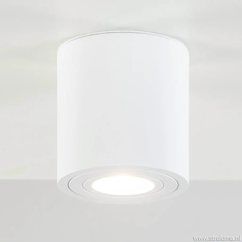 Straluma Plafondspot Maxi Rebel wit gu10 IP44> Opbouwspots|Keukenverlichting