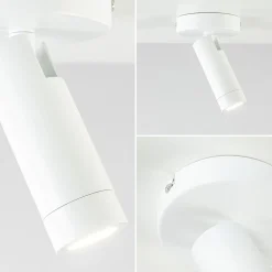 Straluma Plafondspot Miller enkel wit/goud pucc><noscript><img width=