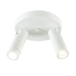 Straluma Plafondspot Miller 2l wit/goud pucc> Opbouwspots|Keukenverlichting