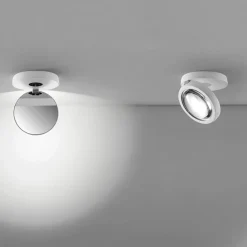 Straluma Plafondspot Nautilus wit/chroom></noscript> Plafondlampen|Opbouwspots