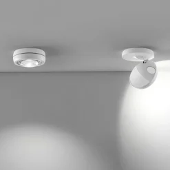 Straluma Plafondspot Nautilus wit/chroom></noscript> Plafondlampen|Opbouwspots