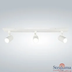Straluma Plafondspot Rain 3L balk wit gu10 IP44></noscript> Plafondlampen|Opbouwspots
