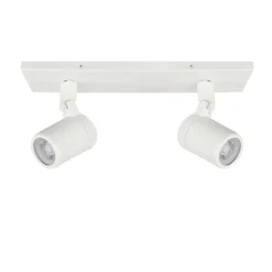 Straluma Plafondspot Rain 2L wit gu10 IP44> Plafondlampen|Opbouwspots