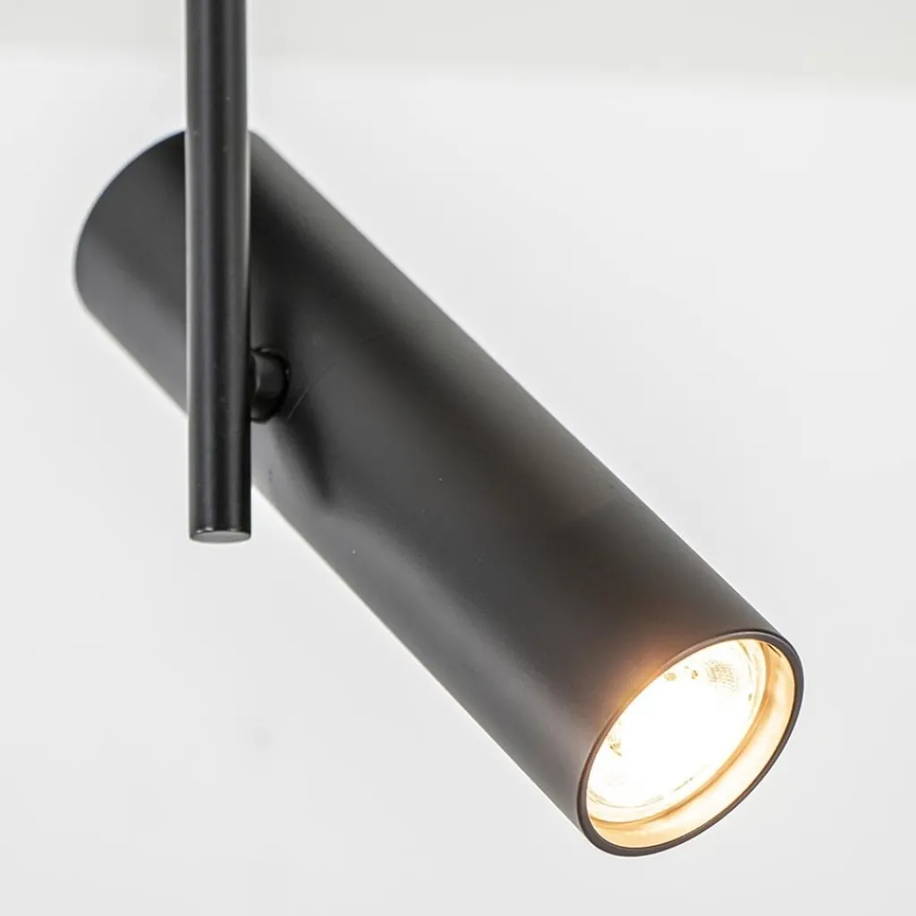 Straluma Plafondspot Trend enkel zwart gu10 mini> Opbouwspots|Woonkamerlampen