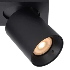 Straluma Plafondspot tube 2-L zwart incl.gu10 dtw></noscript> Plafondlampen|Opbouwspots