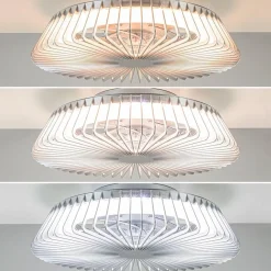 Straluma Plafondventilator Himalaya zilver ab+app><noscript><img width=