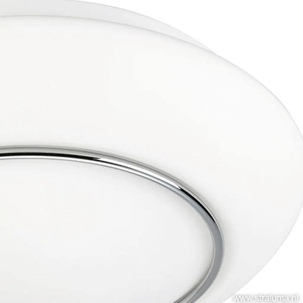 Straluma Plafonniere Tornado chroom/wit 38cm IP44> Plafonnières|Keukenverlichting