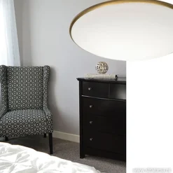 Straluma Plafonnière Art rond brons 35 cm><noscript><img width=