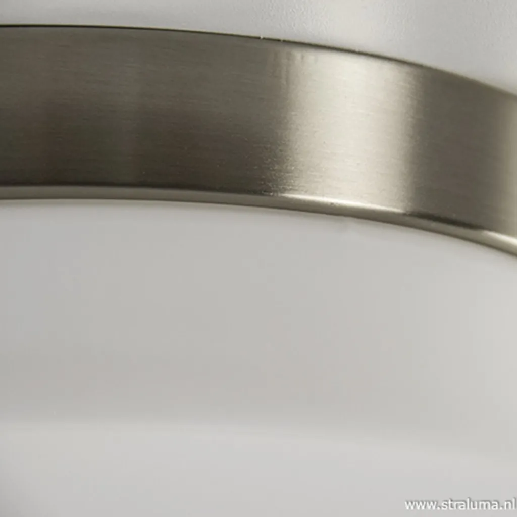 Straluma Plafonnière nikkel/opaal 18cm 3-st.dim.> Plafondlampen|Plafonnières