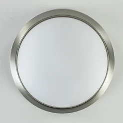 Straluma Plafonnière rvs + mat glas 30cm><noscript><img width=