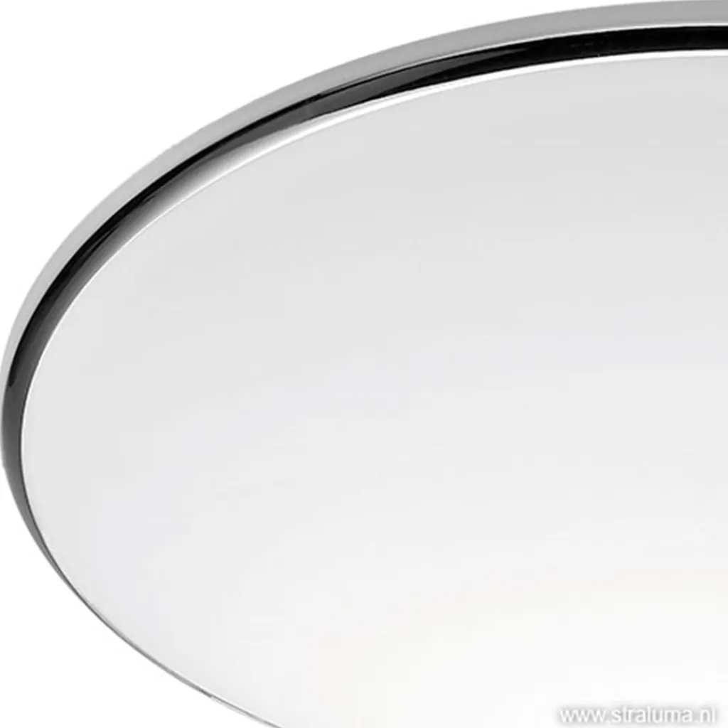 Straluma PlafonnièreArt rond chroom 30 cm> Plafonnières|Woonkamerlampen