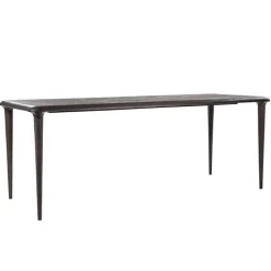 Straluma Rechthoekige eettafel Jiska bruin mangohout 250x100 cm> Eettafels
