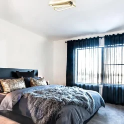 Straluma Rechthoekige LED plafondlamp zwart goud design><noscript><img width=