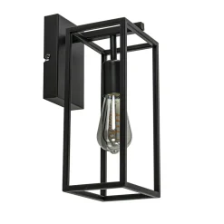 Straluma Rechthoekige wandlamp mat zwart frame> Wandlampen|Industriële Verlichting