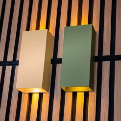 Straluma Rechthoekige wandlamp up+down groen><noscript><img width=