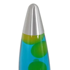 Straluma Retro tafellamp Lava blauw water met groen> Tienerkamerlampen|Kinderkamerverlichting