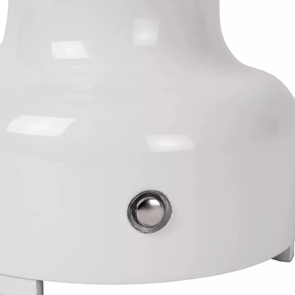 Straluma Retro tafellamp olielamp op batterij wit> Tafellampen|Eetkamerverlichting