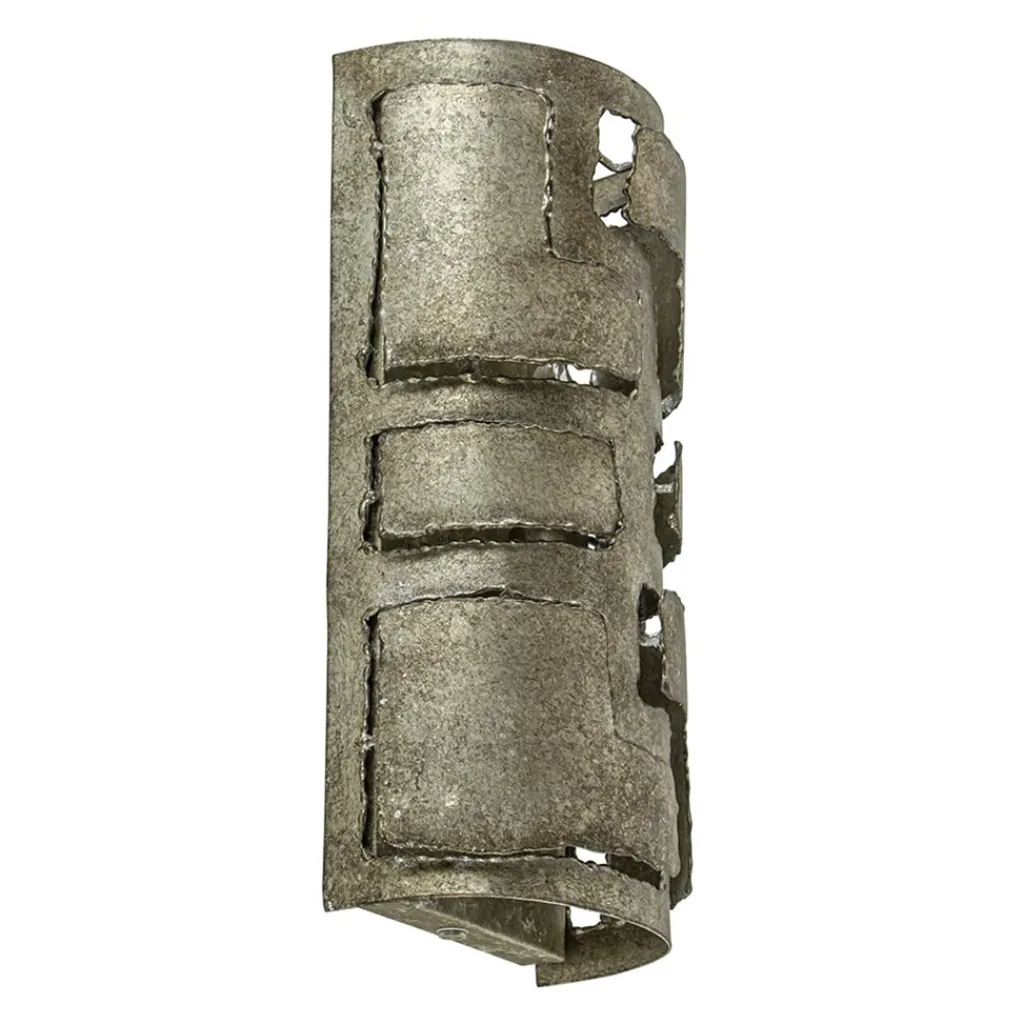 Straluma Robuuste wandlamp ambachtelijk zilver> Wandlampen|Decoratieve Verlichting